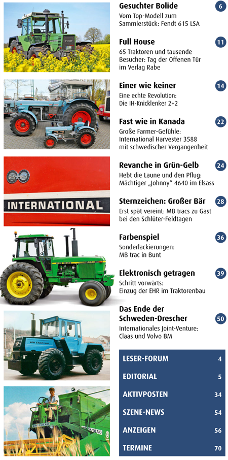 Inhalt Traktor Spezial 16