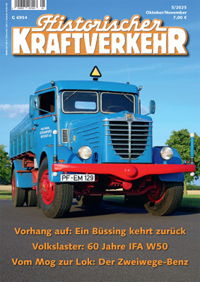 Historischer Kraftverkehr 5-2025