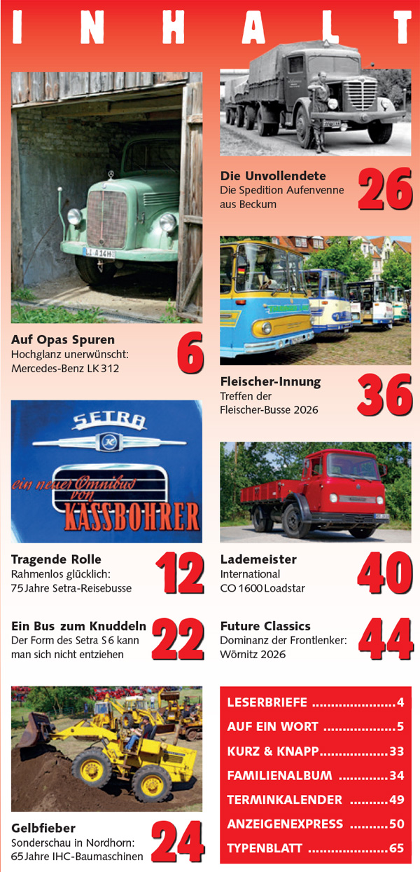 Inhalt HiK 5-2026