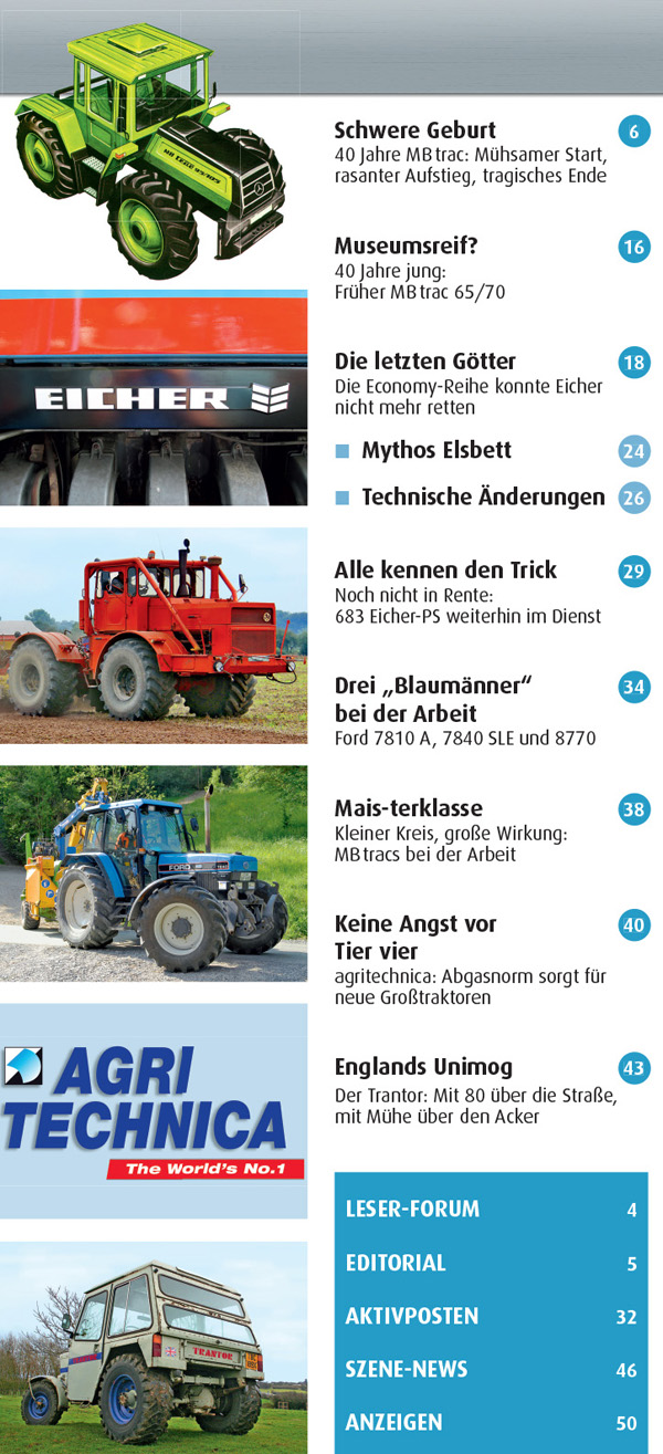 Inhalt Traktor Spezial 6
