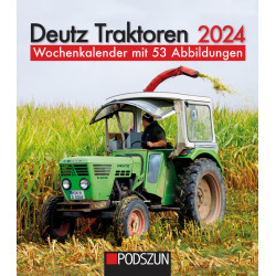 Wochenkalender Deutz Traktoren 2024
