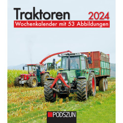 Wochenkalender Traktoren 2024