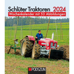 Wochenkalender Schlüter Traktoren 2024