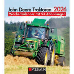 Wochenkalender John Deere Traktoren 2026