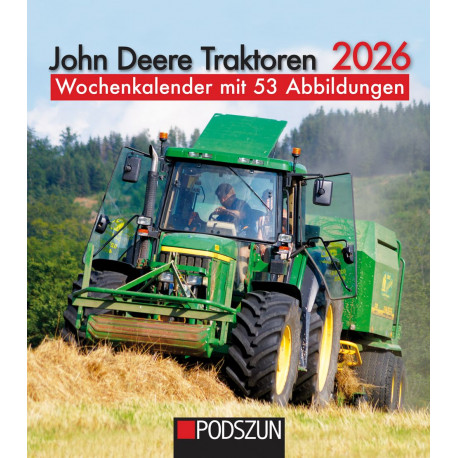 Wochenkalender John Deere Traktoren 2026