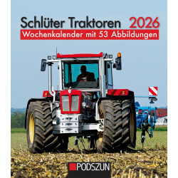Wochenkalender Schlüter Traktoren 2026