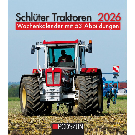 Wochenkalender Schlüter Traktoren 2026