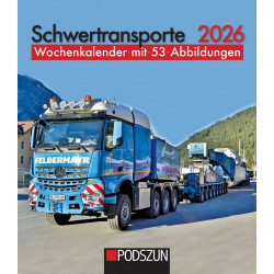 Wochenkalender Schwertransporte 2026