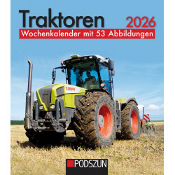 Wochenkalender Traktoren 2026