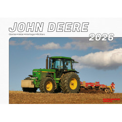 Kalender 2026 – John Deere-Schlepper im Einsatz