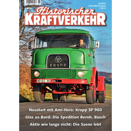 Auslandsabonnement Historischer Kraftverkehr