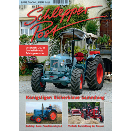 Schlepper Post Auslandsabonnement 