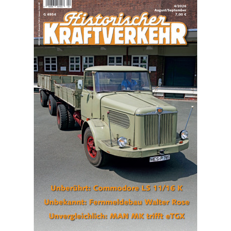 Historischer Kraftverkehr 2026 - 4