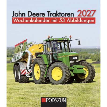 Wochenkalender John Deere Traktoren 2027