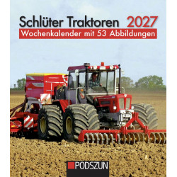 Wochenkalender Schlüter Traktoren 2027