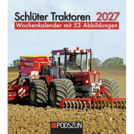 Wochenkalender Schlüter Traktoren 2027