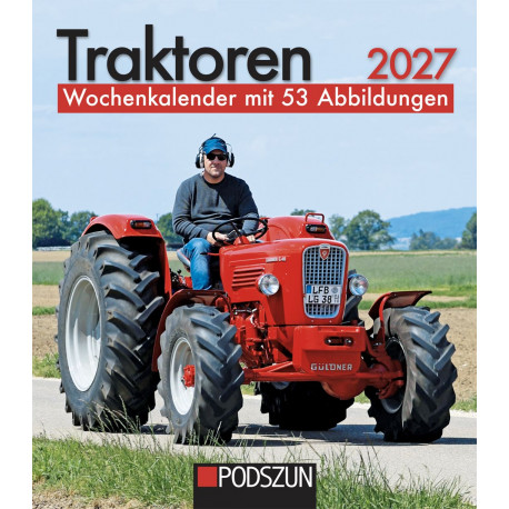 Wochenkalender Traktoren 2027