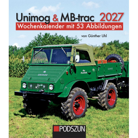 Wochenkalender Unimog & MB-trac 2027