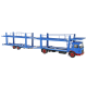 MAN Autotransporter blau
